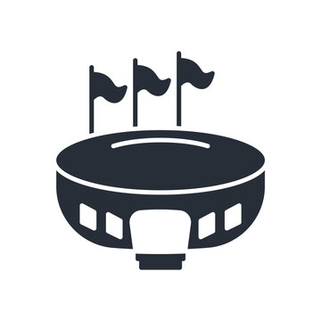 recommend clip art: stadium icon. vector.Editable stroke.linear style sign for use web design,logo.Symbol illustration.