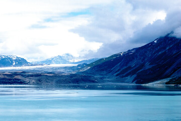 Climate change affecting glaciers in Alaska and around the world. Evidence of receding ice is clear...