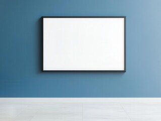 mockup template. Lightbox advertising mockup with customizable design