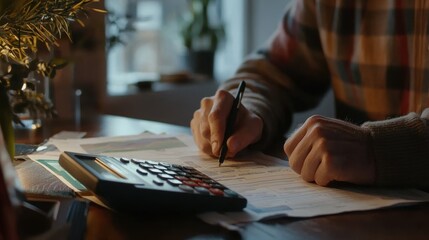 Fototapeta premium Financial Planning with Property Loans