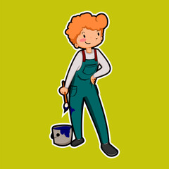 boy cartoon character