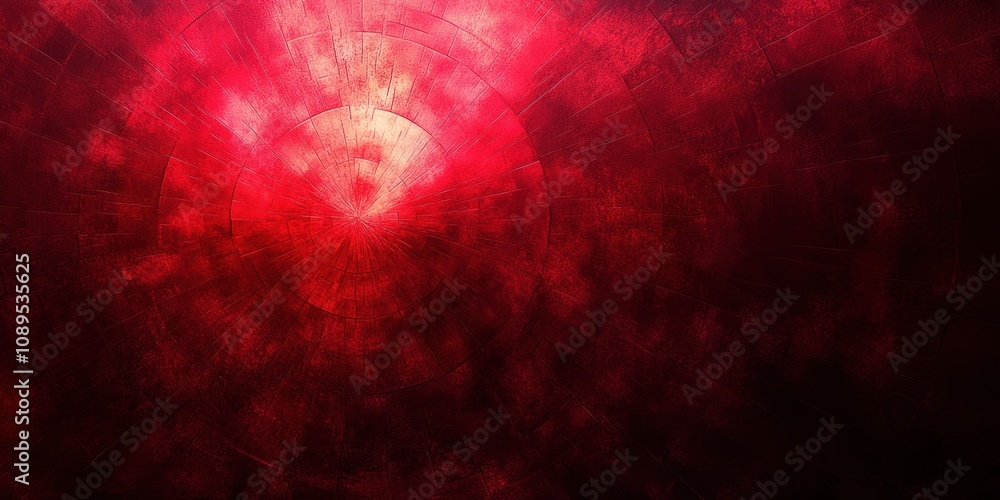 Poster abstract red circular textured background design