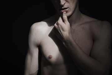 An unpleasant man and bad thoughts.
