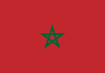 flag of morocco country