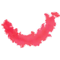 Abstract Red Beush Stroke Design