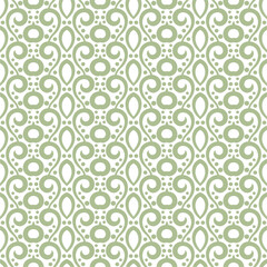 Abstract geometric seamless pattern. mint and white pattern..