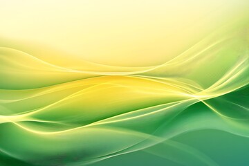 Naklejka premium Abstract soft green and yellow gradient background with smooth texture