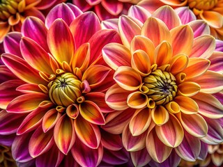 Obraz premium Forever intertwined, microscopic beauty, AI painted.