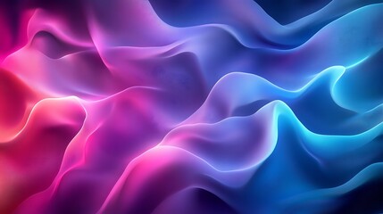 Obraz premium Abstract background blue and purple gradient wave