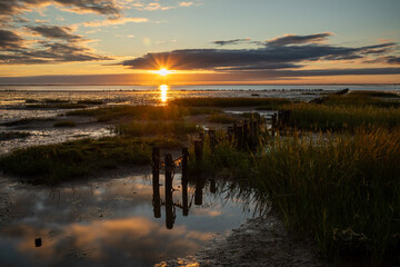 Abendstimmung im Wattenmeer