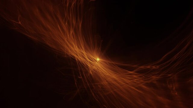 Beautiful red and golden complex 3d fractal animation. Looping, video loop. Complex patterns. Evolving abstract organic forms. Multidimensional, warping, morphing forms. Cinematic background.