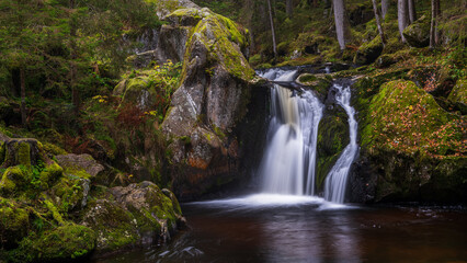 Wasserfall im Schwarzwald © PeterWalter