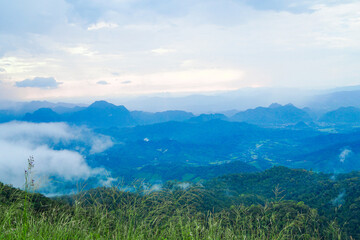 Breathtaking sunrise over majestic mountains natural landscape scenic viewpoint tranquil environment nature photography