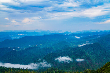 Breathtaking mountain view scenic overlook nature photography cloudy sky wide angle tranquility amidst nature