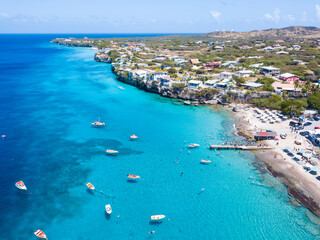 Beaches in northern Curaçao, a Dutch island in the Caribbean