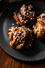Swedish cardamom and cinnamon buns 
