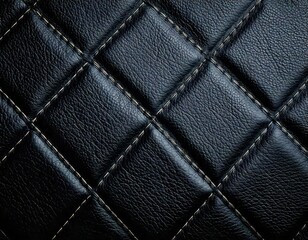 black leather diamond stitching pattern texture background wallpaper design pattern