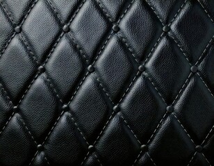 black leather diamond stitching pattern texture background wallpaper design pattern