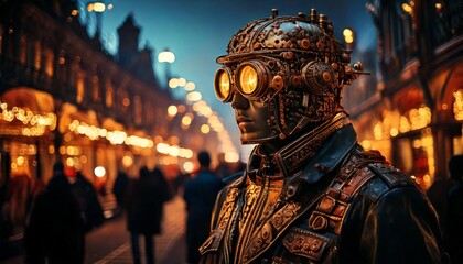 Iron Man at the old train station