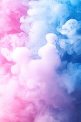 Fototapeta premium Pink and Blue Smoke in Air
