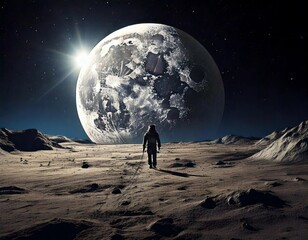 mystical planet, mysterious moon