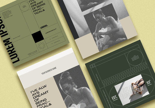 Bold Social Media Set