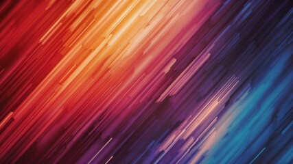 Dynamic Strokes of Color: A vibrant abstract composition featuring streaks of color, creating a sense of movement and energy in a visually stimulating pattern. 