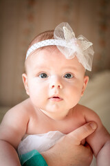 portrait of a baby