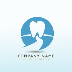 Dental office vector logo design