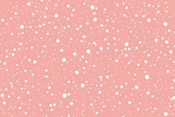 Blush pink background with faint scattered dots