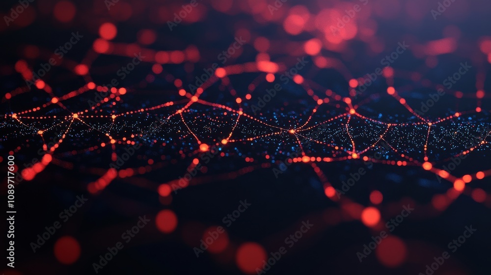 Aufkleber analytics for seo keywords concept. abstract data points with audience engagement