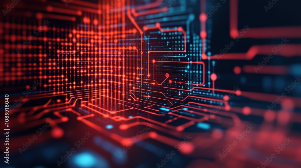 Aufkleber analytics for seo keywords concept. abstract futuristic ai technology background