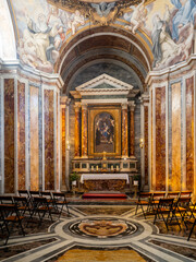 Obraz premium Interior of the Basilica di Santa Sabina, Rome, Italy