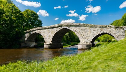 Fototapeta premium bridge over the river