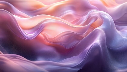 Fototapeta premium Pearlescent Hues and Radiance, mesmerizing pearlescent background with a mix of soft pastel colors—like lavender,