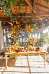 decoración otoñal
