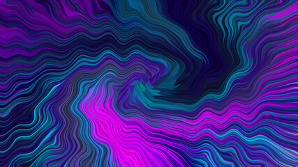 abstract colorful pool of swirl of paradise wavy art background