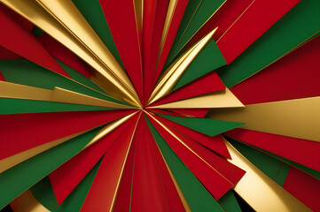 Red and green patterned background
