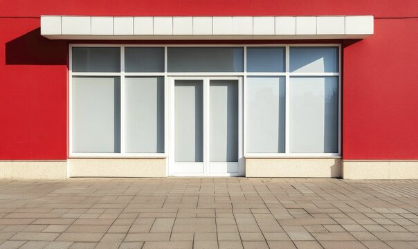 Empty storefront with outdated signage highlighting failed marketing efforts
