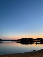 Obraz premium sunset over the sea