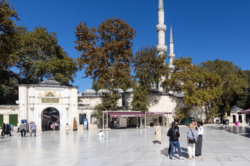 Istanbul historical buildings, many different architectures