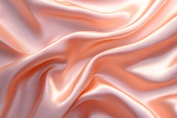 Fototapeta premium Peach-colored background with smooth gradients