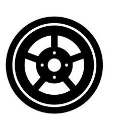 Obraz premium car wheel
