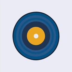 Lp record, Vinyl record illustration