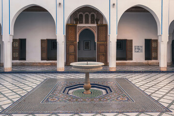 Pieces du Palais de Bahia &agrave; Marrakech