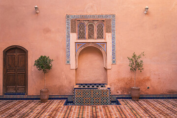 cours du palais de Bahia