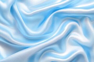 Obraz premium Light ice blue gradient background with smooth finish