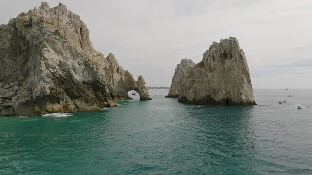 El Arco Cabo Arch Lover Beach Divorce Beach Cabo San Lucas Baja California Sur Mexico Sunny Beaches Whales Yachts and Boats	
