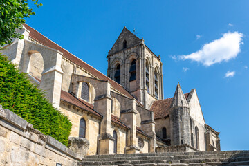 France, the church of Anvers-sur-Oise that was painted by Vincent van Gogh 