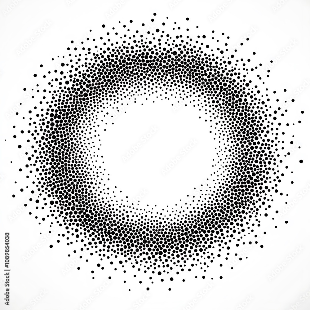 Aufkleber halftone design symbols in editable set for professional projects image